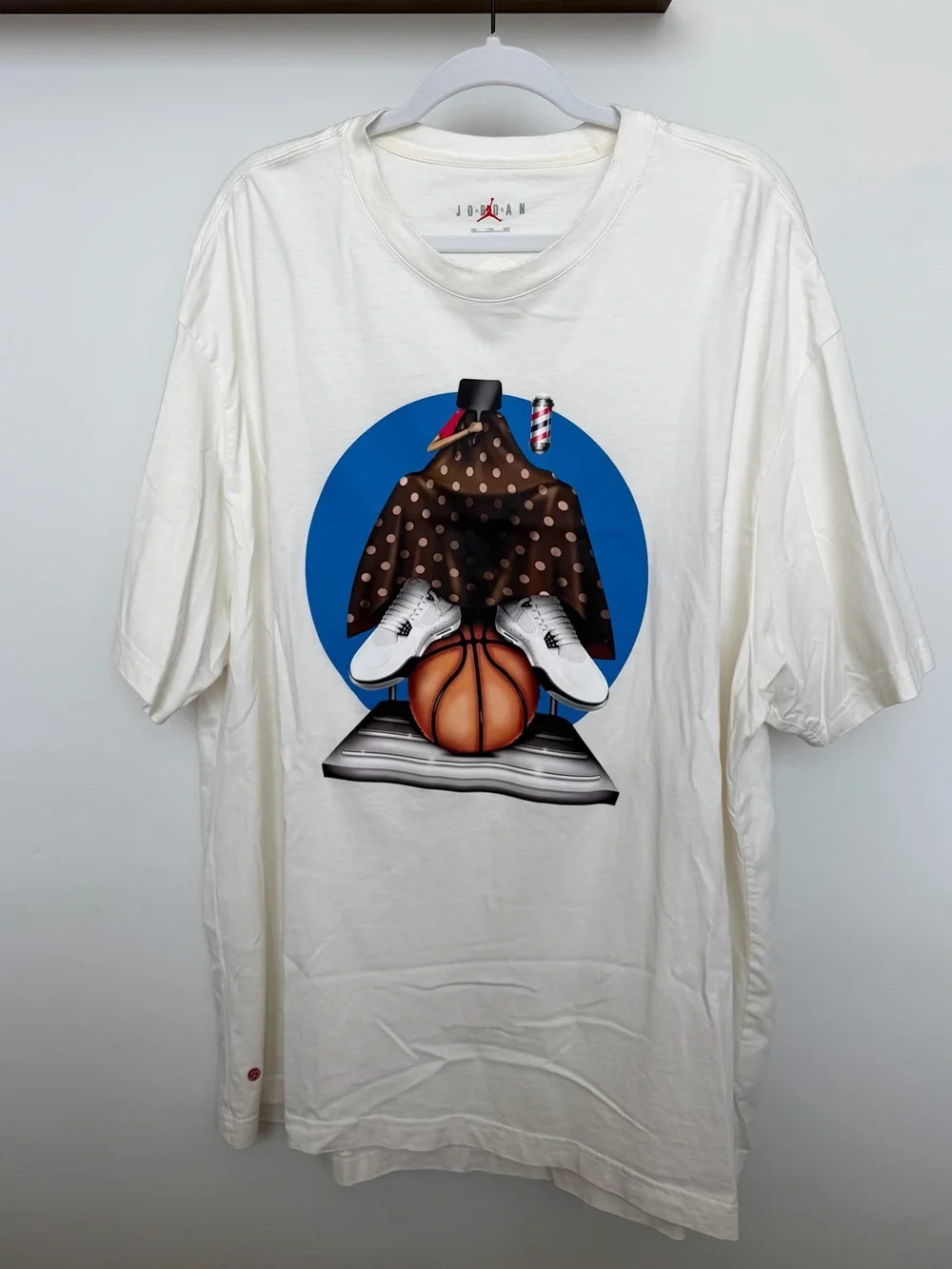 Nike Air Jordan Artist Series x Darien Burks Barbershop Graphic Tee - Men’s XXL